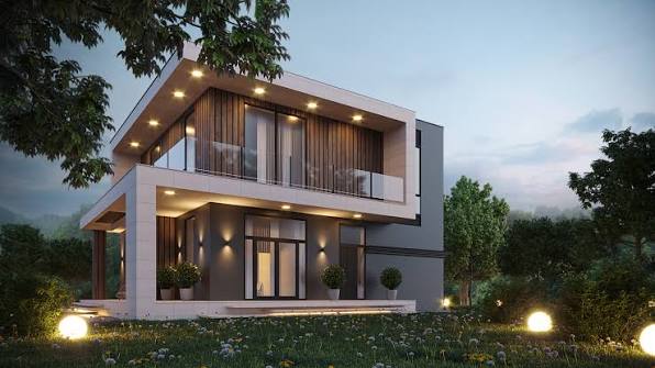 Luxury residential property with well-maintained grounds
